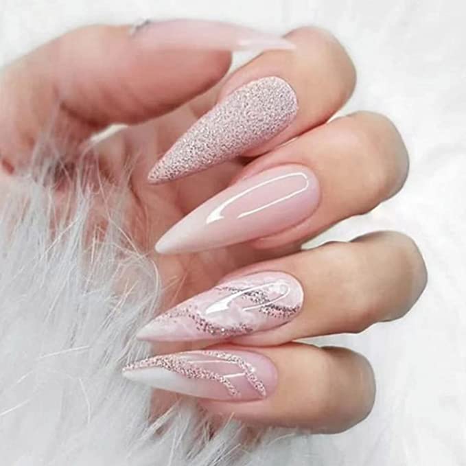 Stiletto Nail Designs You Ll Be Obsessed With College Fashion