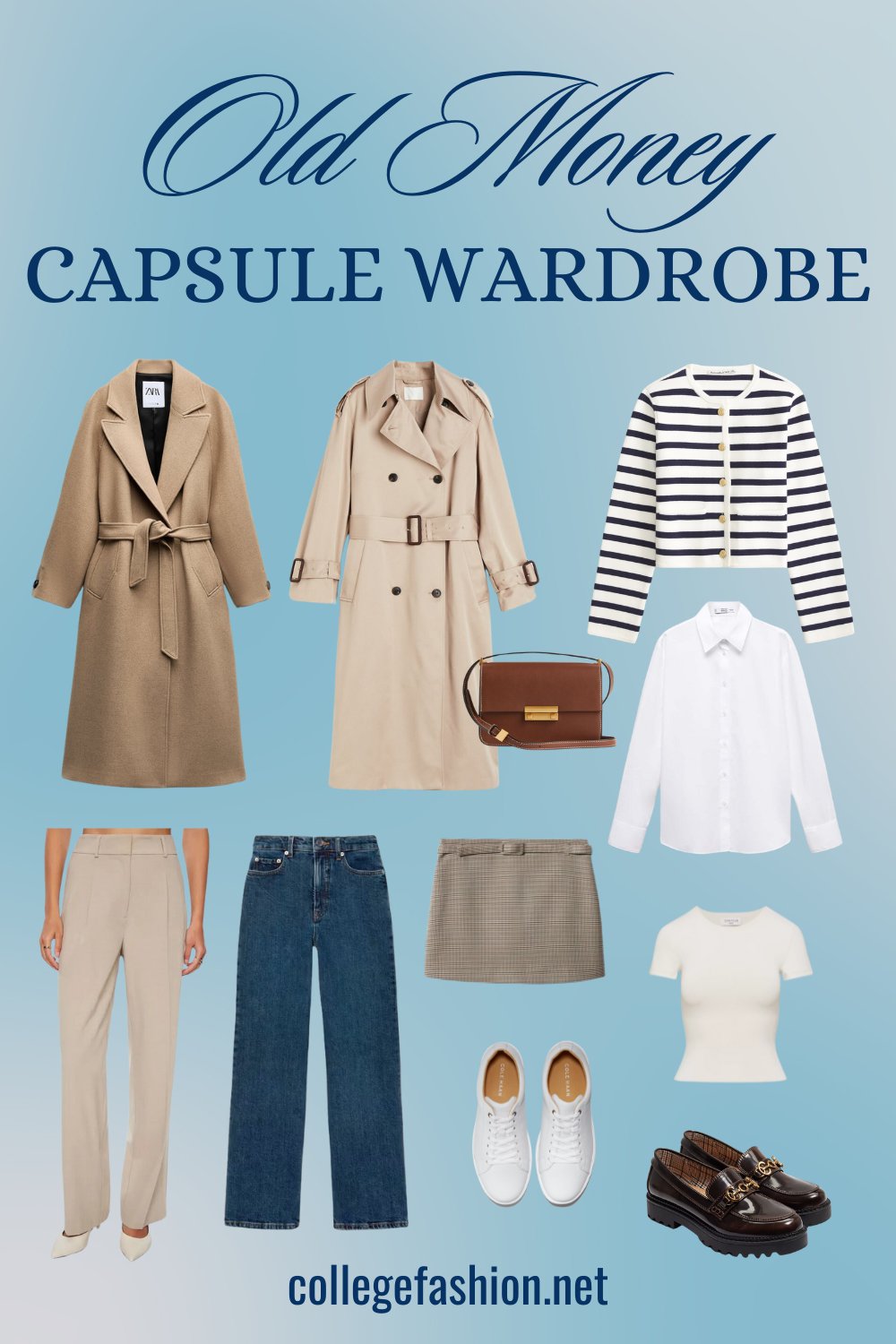 An Affordable Piece Old Money Capsule Wardrobe College Fashion