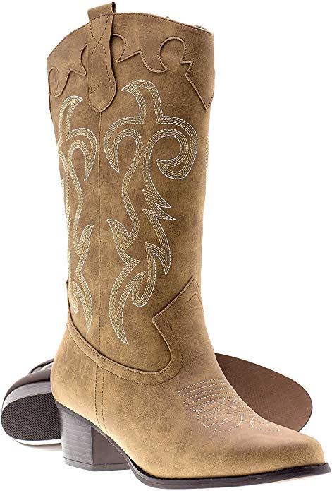 dresses that look good with cowgirl boots