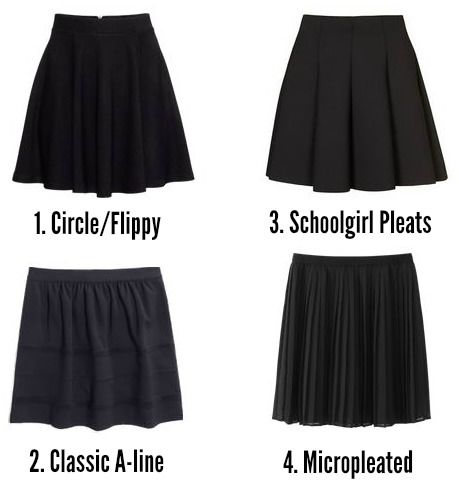 tops to wear with skater skirts for a night out