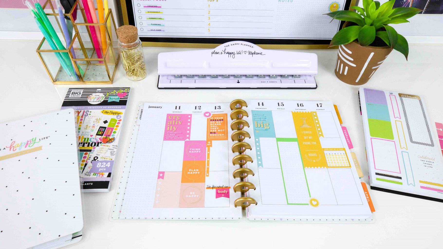 Happy Planner Ideas: How to Start Using a Planner this Year