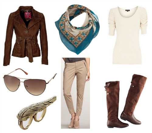 Amelia Earhart Inspired Outfit 1