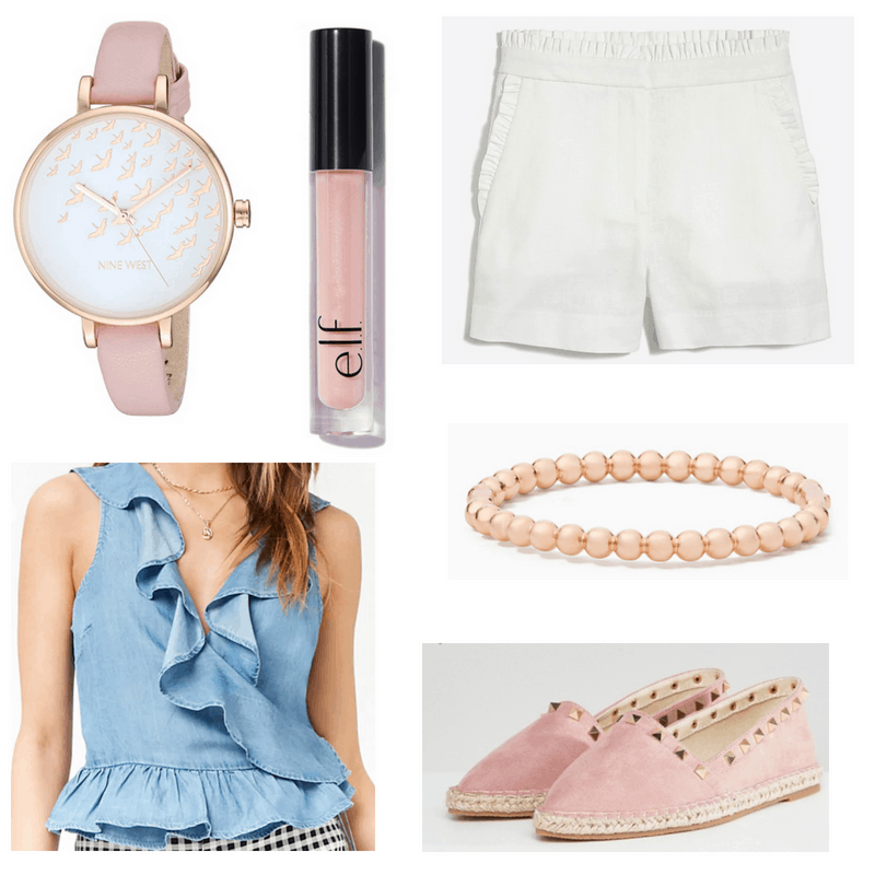 rose gold casual outfits