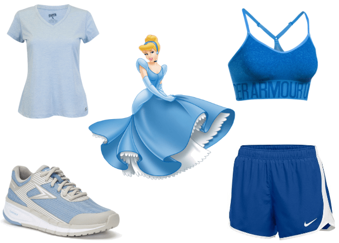 cinderella running outfit