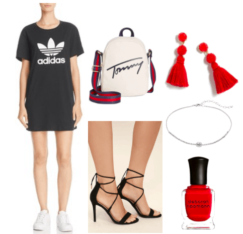 How to Style an Adidas T-Shirt Dress 