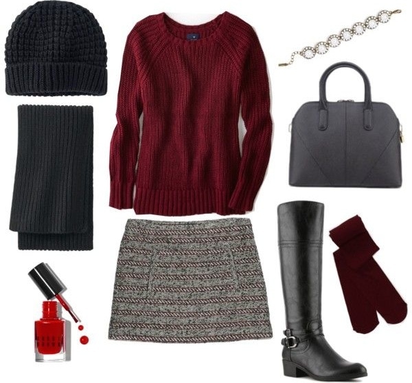 Class to Night Out: Tweed Mini Skirt - College Fashion