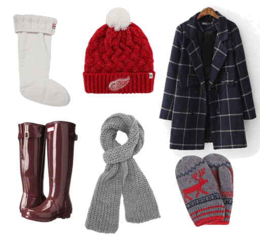 Hunter Boot Cold Weather Outfit