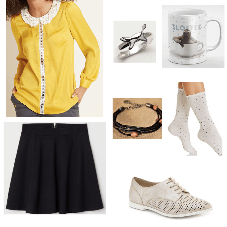 Fashion Inspired by the Hogwarts Houses - Hufflepuff - College Fashion