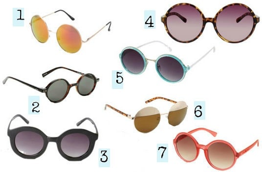 Would You Wear... Round Sunglasses? - College Fashion