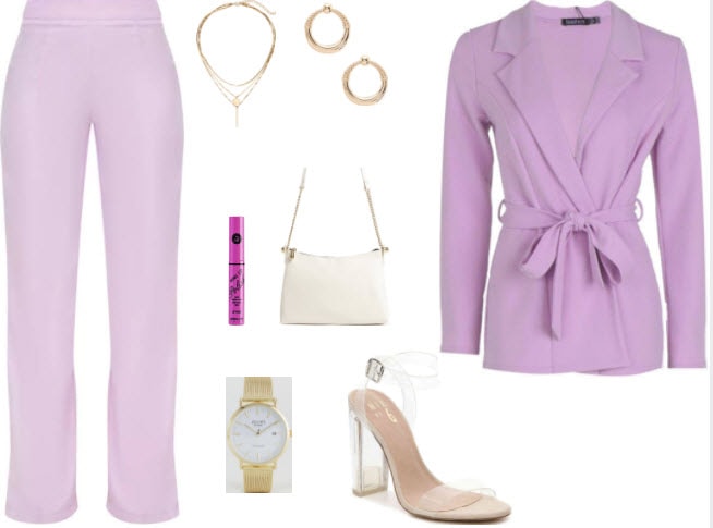 Class to Night Out: Lilac Pants - College Fashion