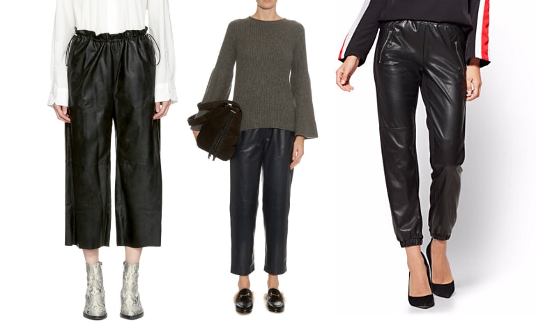 Would You Wear... Relaxed (faux) Leather Pants? - College Fashion