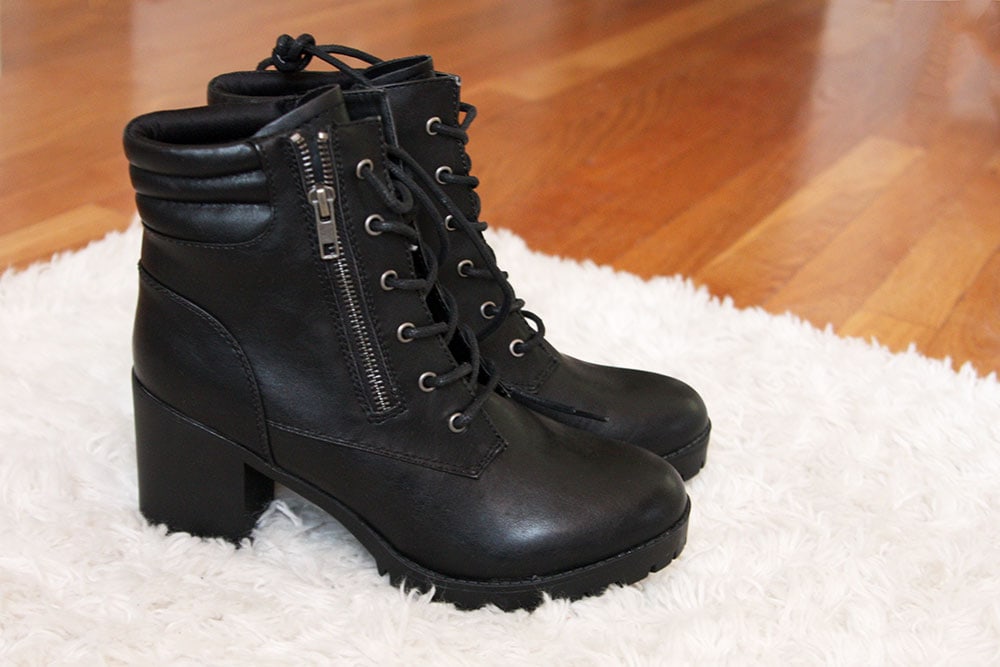 payless combat boots