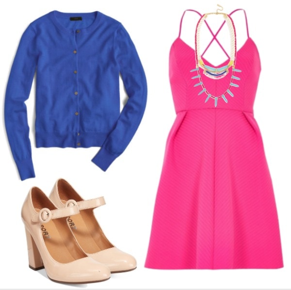 Styling Idea: Rock Pink and Blue Together - College Fashion