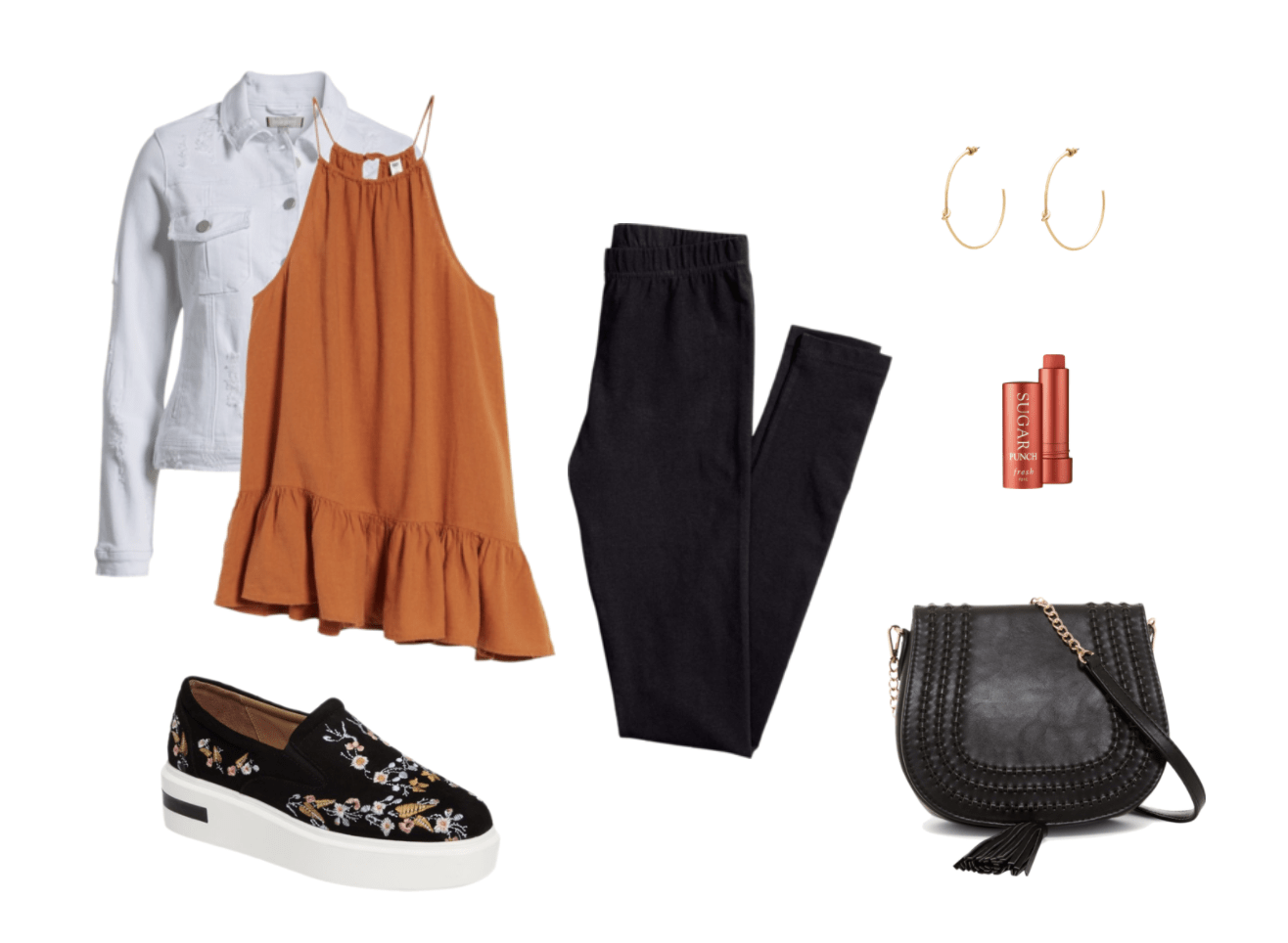 Trendy Outfits with Sneakers to Wear This Spring