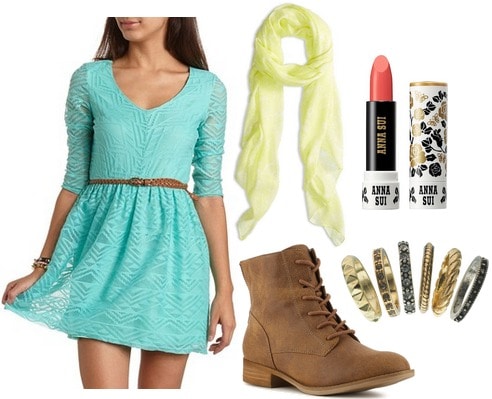 Color Combo to Try: Robin Egg Blue + Yellow - College Fashion
