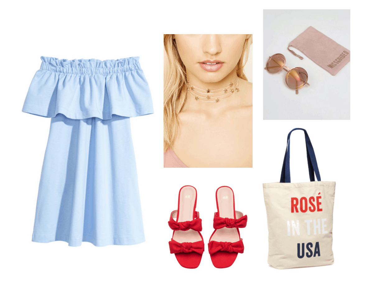 4th of july girl outfits walmart