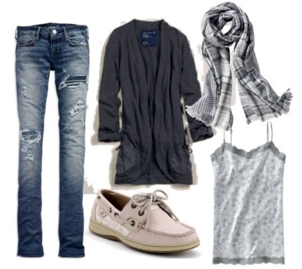 cute outfits to wear with sperrys