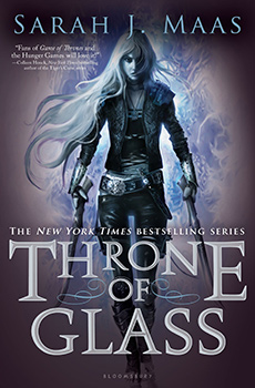 Throne of Glass by Sarah J. Maas - book cover