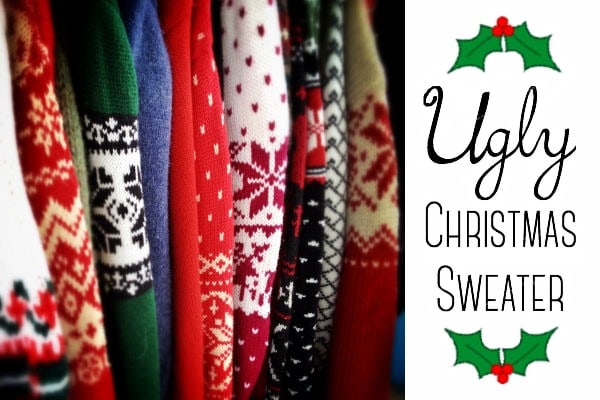 ugly christmas sweater outfit ideas