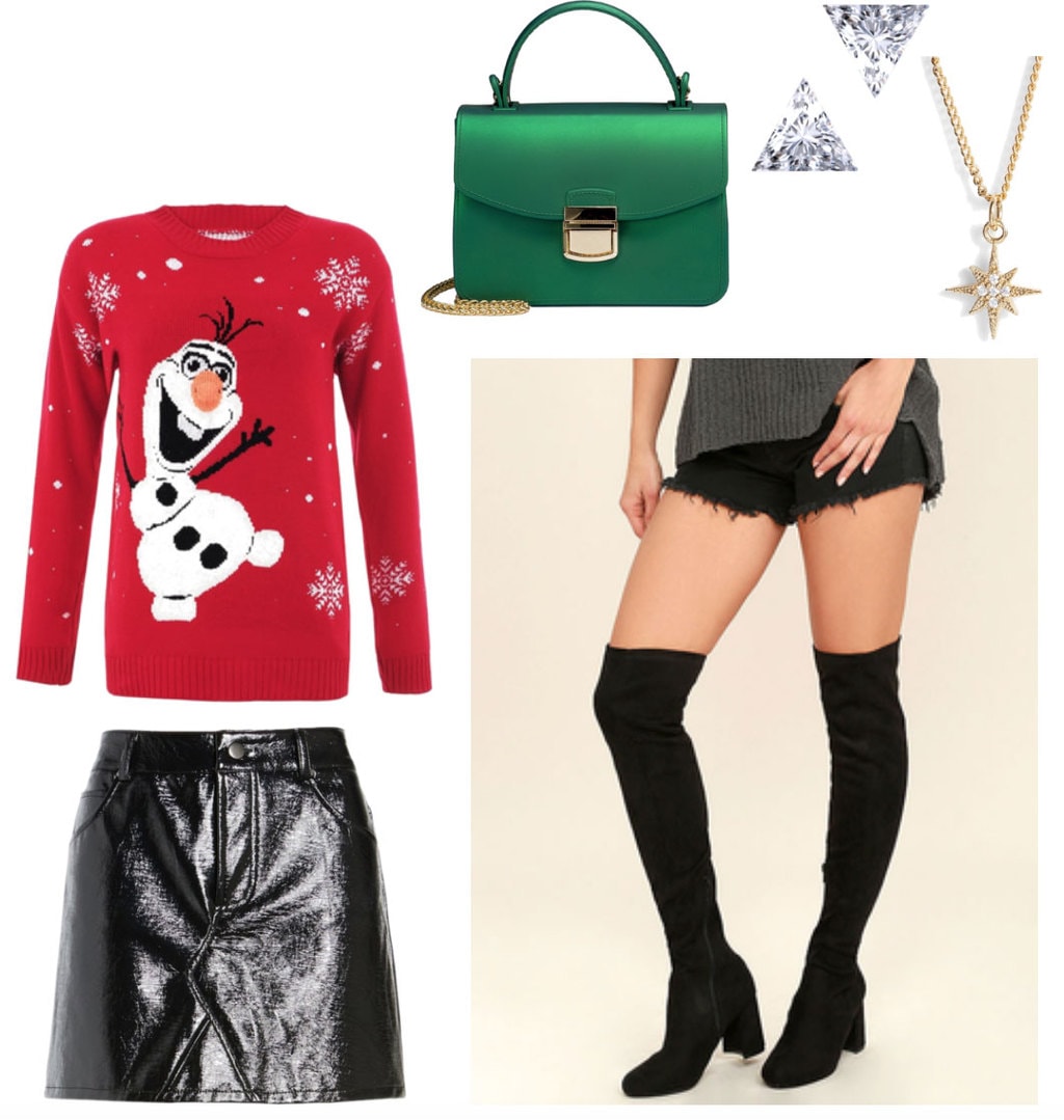 cute ugly sweater outfits