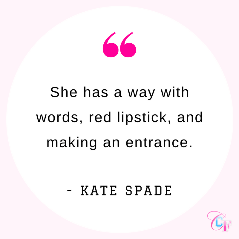 A Tribute to Kate Spade: 12 Lessons We Learned from the Fashion Icon -  College Fashion