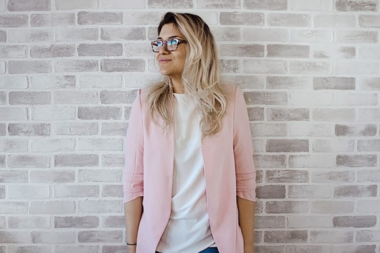 7 Internship Success Tips From A 4 Time Fashion Intern College Fashion   Woman In Pink Blazer 768x512 