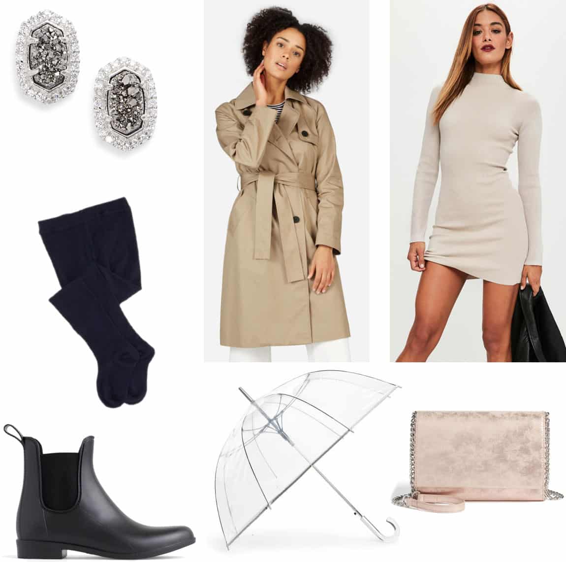 Outfits for Cold, Rainy Days 