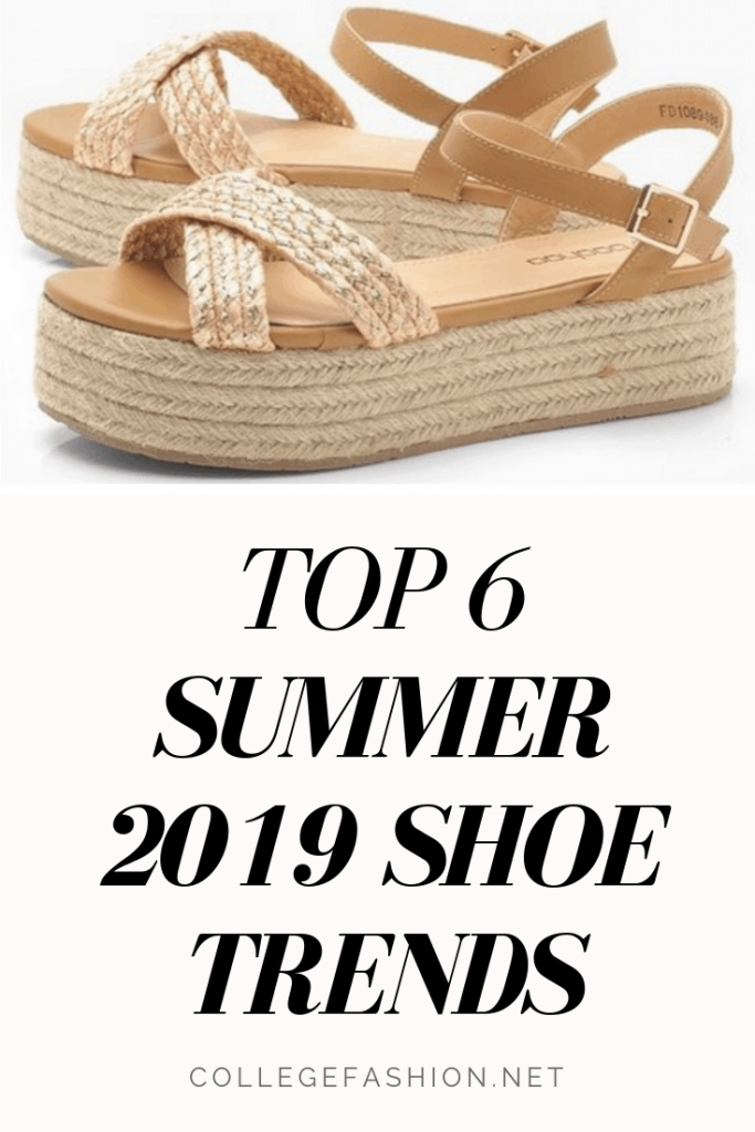 Hottest Shoe Trends for Summer 2019 