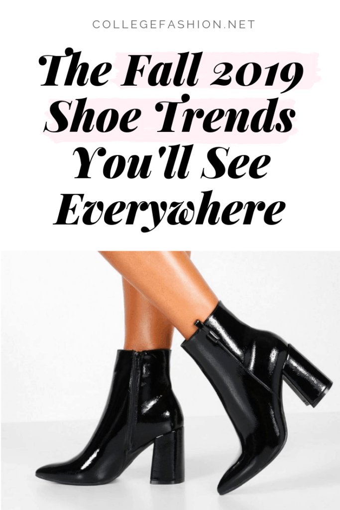 fashion shoe trends 2019