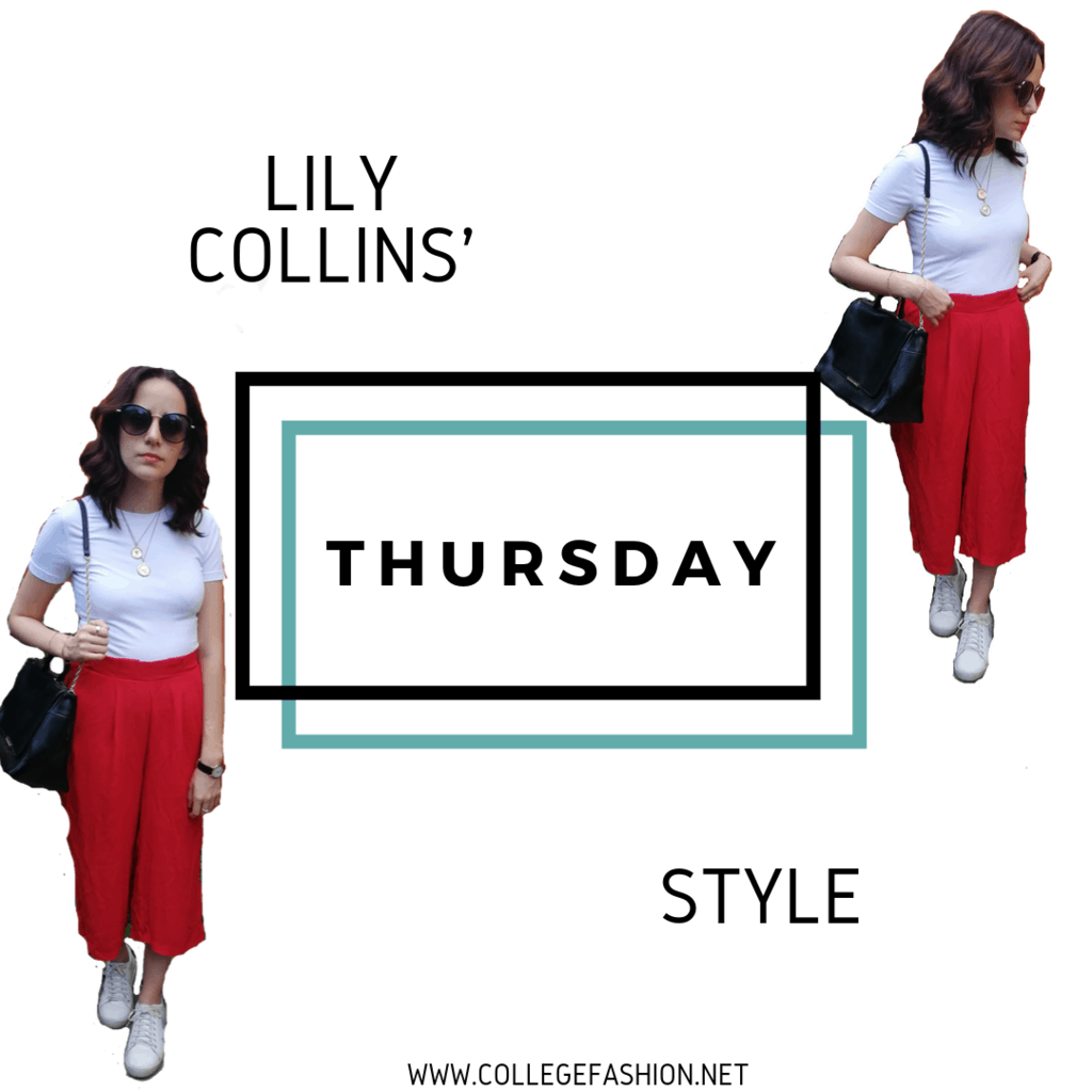 I Copied Lily Collins' Outfits for a Week & Here's What Happened ...