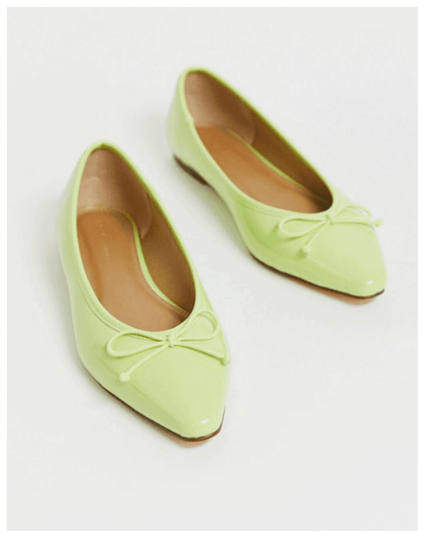 cute pointed flats