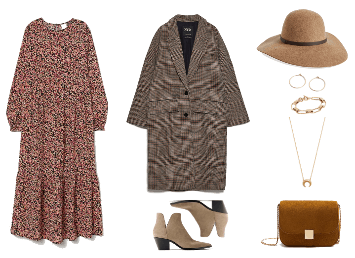 How to Wear Boho Peasant Dress Outfits This Winter