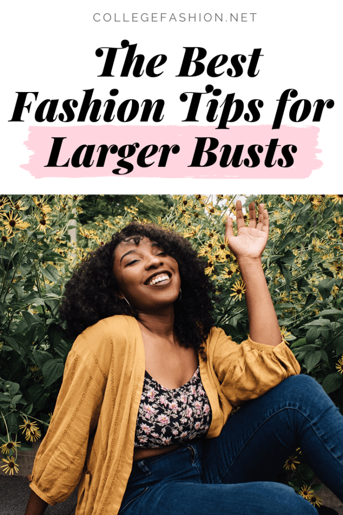 3 Steps to Flatter a Large Bust When Wearing a High Neckline