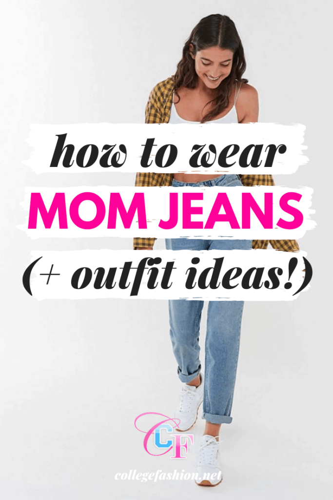 How to Wear Mom Jeans in Winter - the gray details