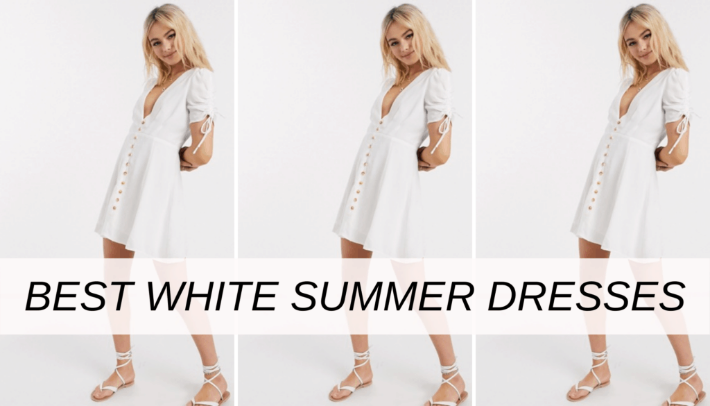 white summer dress near me