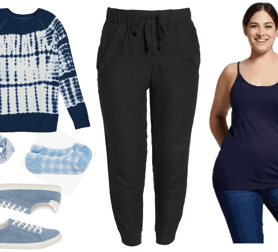 Three Comfortable and Stylish Plus-Size Quarantine Outfits | Outfit #2