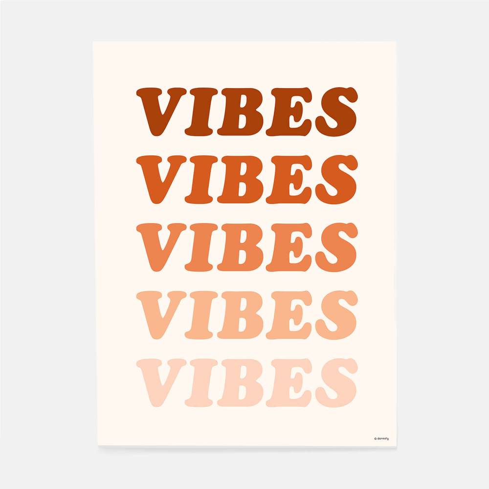 Vibes print from Dormify