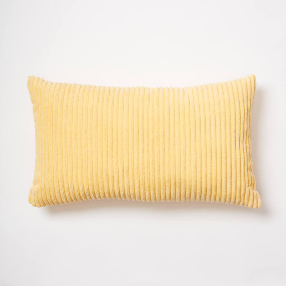 Cozy cord pillow from Dormify