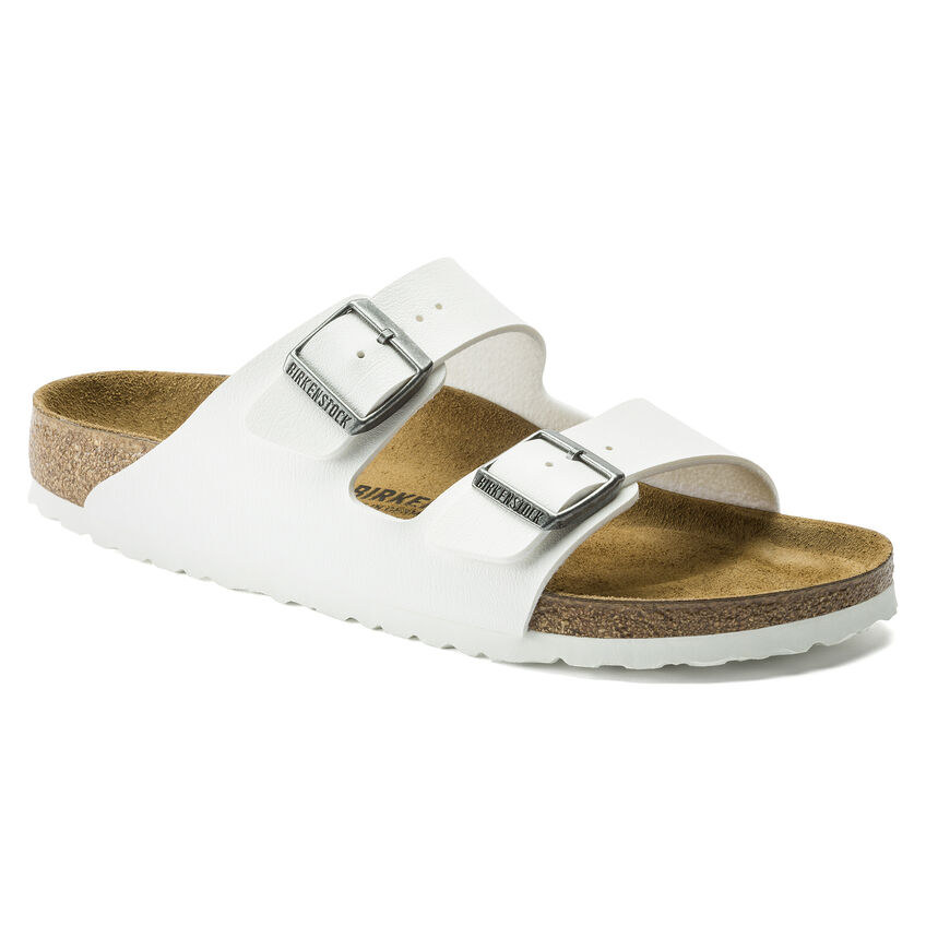 Birkenstock sandals in white