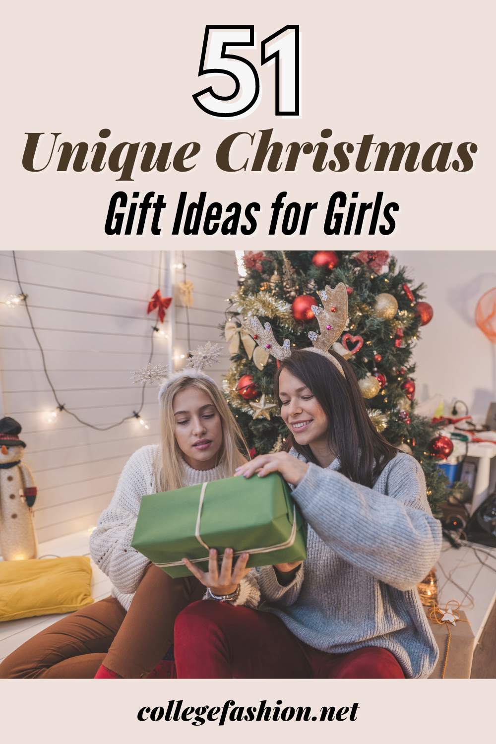 51 Unique Christmas Gift Ideas for Girls - College Fashion