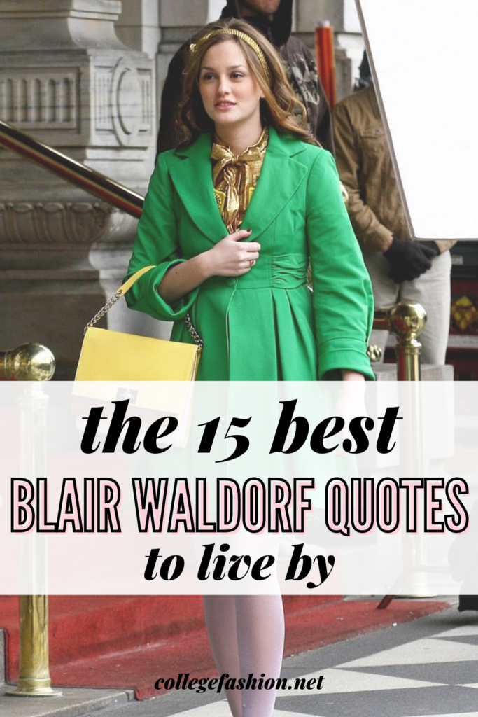 blair waldorf quotes