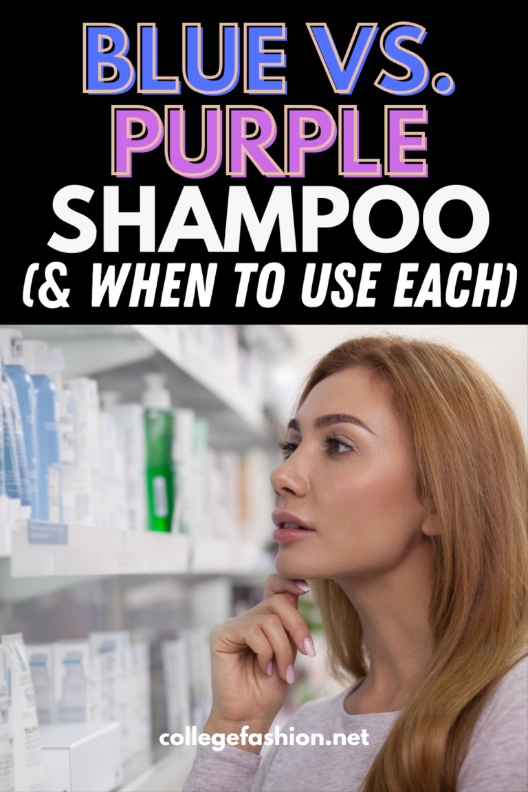 Blue Shampoo Vs. Purple Shampoo: Which One Is For You? - College Fashion