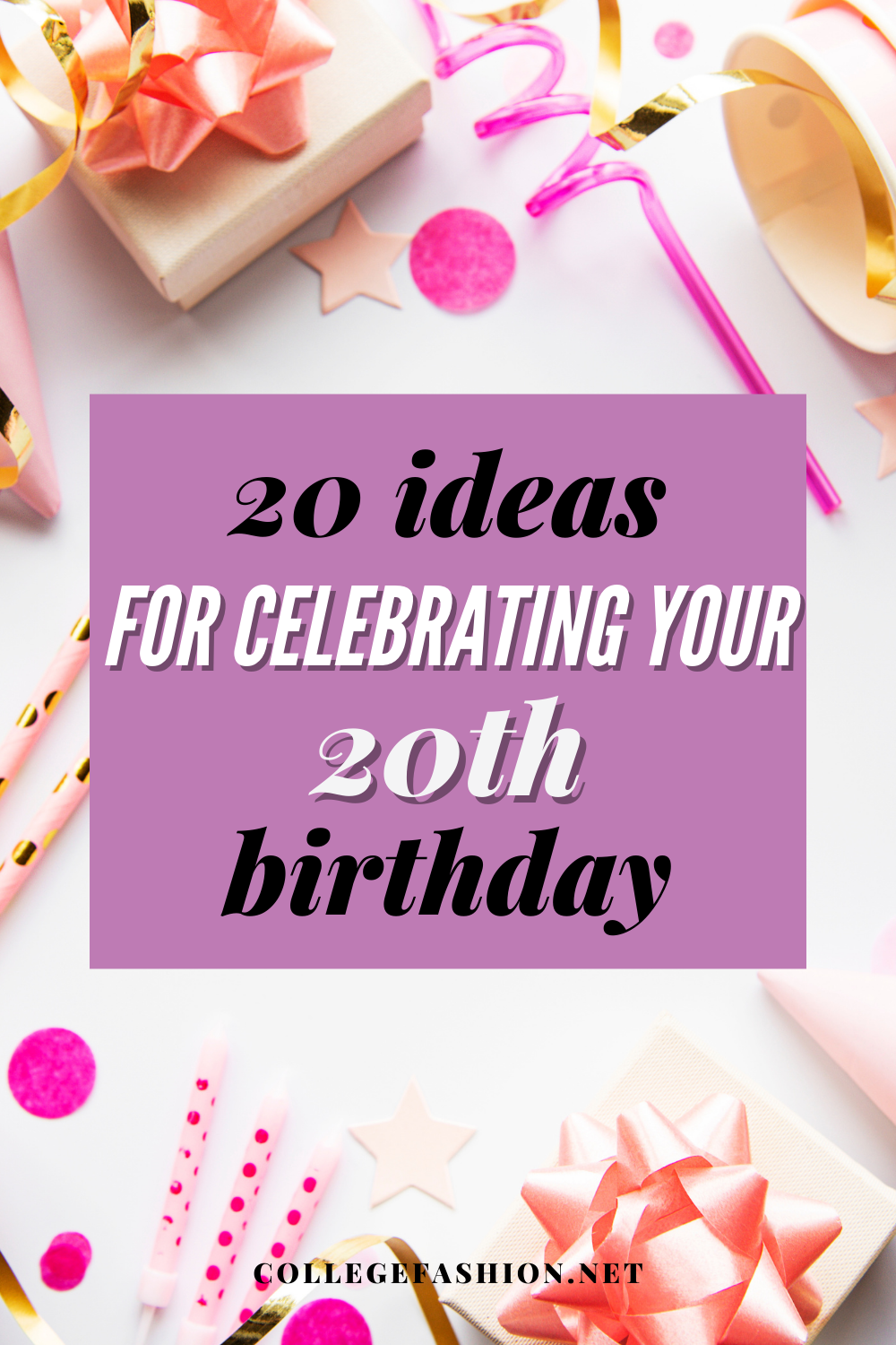 celebrate the years, birthday ideas