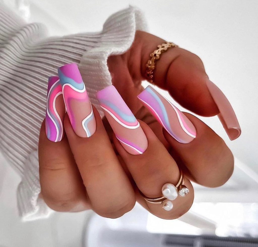 The Best Louis Vuitton Nails Art Designs, by Ombre nails