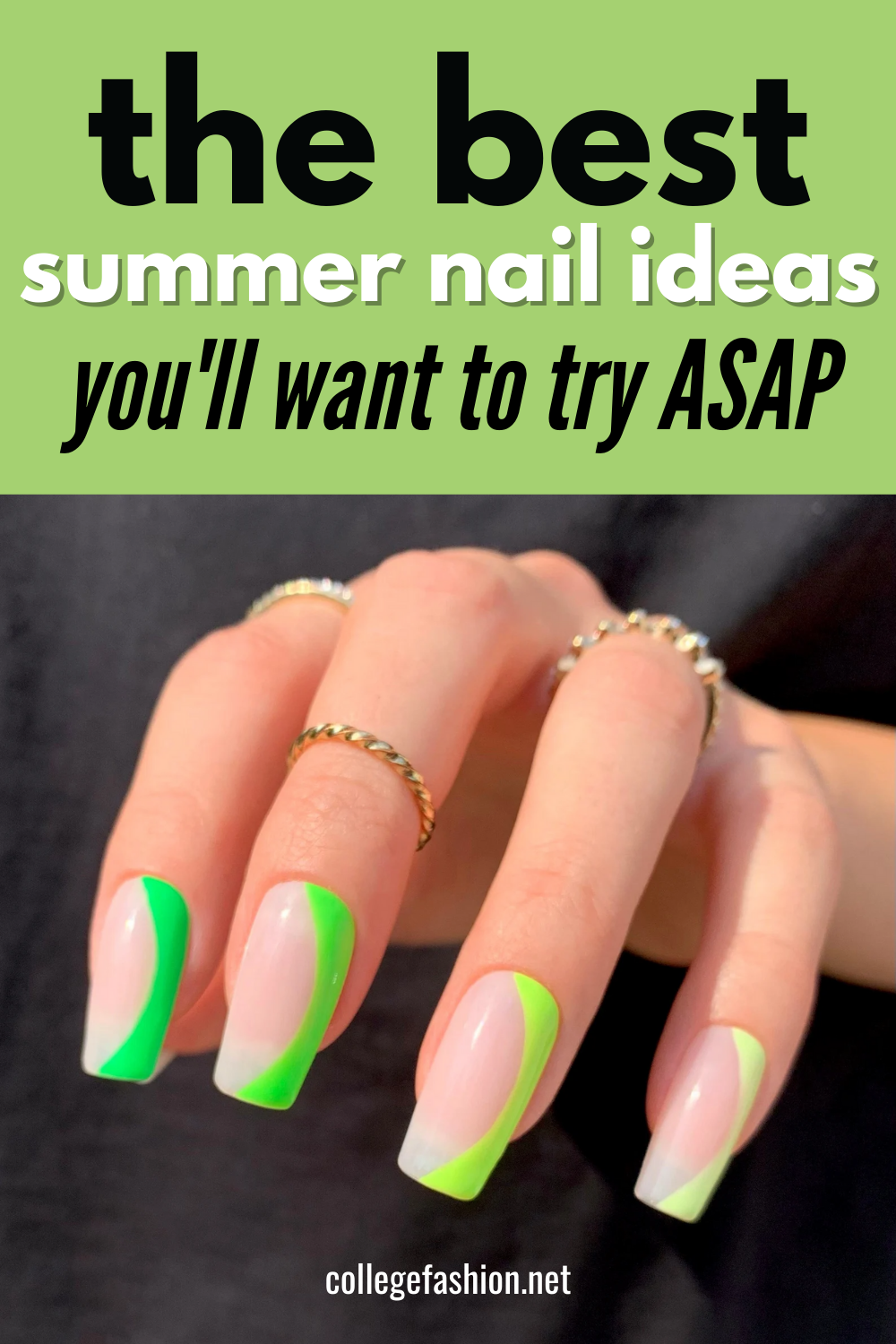 Cute Summer Nail Design Ideas For 2024 College Fashion
