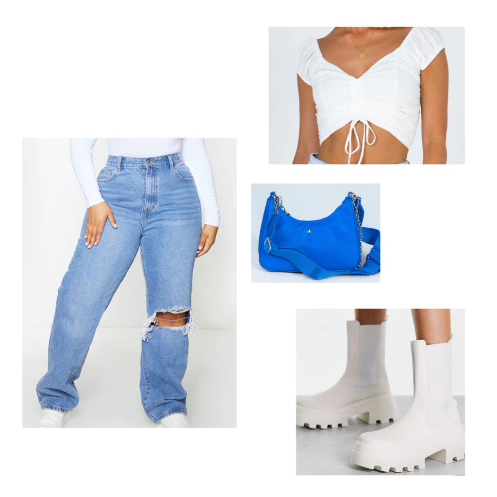 High Waisted Jeans Outfit Ideas