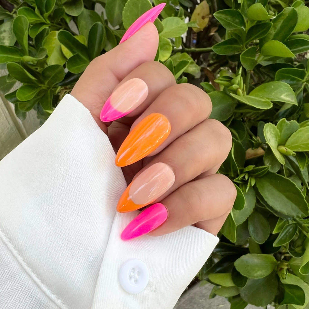 All Our Favorite Orange Nails You'll Want to Copy ASAP