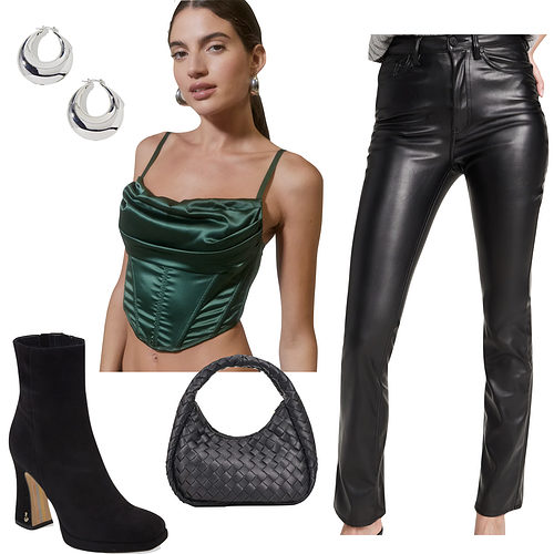 15+ Faux Leather Leggings Outfit Ideas To Steal!  Faux leather leggings  outfit, Leather leggings outfit, Leather leggings outfit night