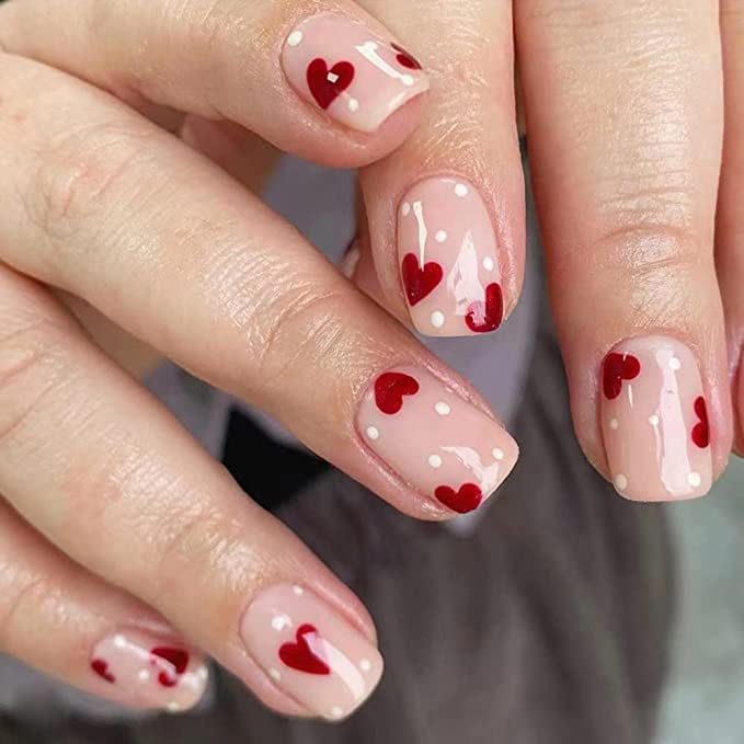 20 Lovely Nail Designs for Valentine’s Day Modculture