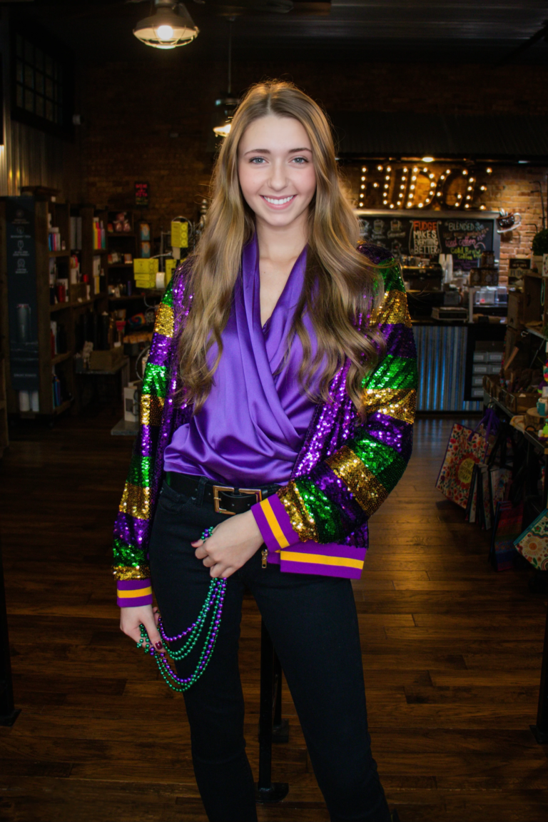 mardi gras sequin ribbon